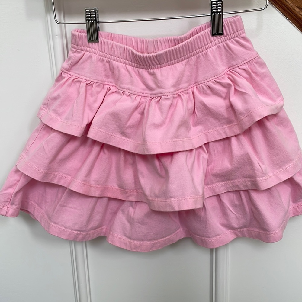 Hanna Andersson girls twirl skirt/skirt, Size 10, cotton candy pink, cotton.